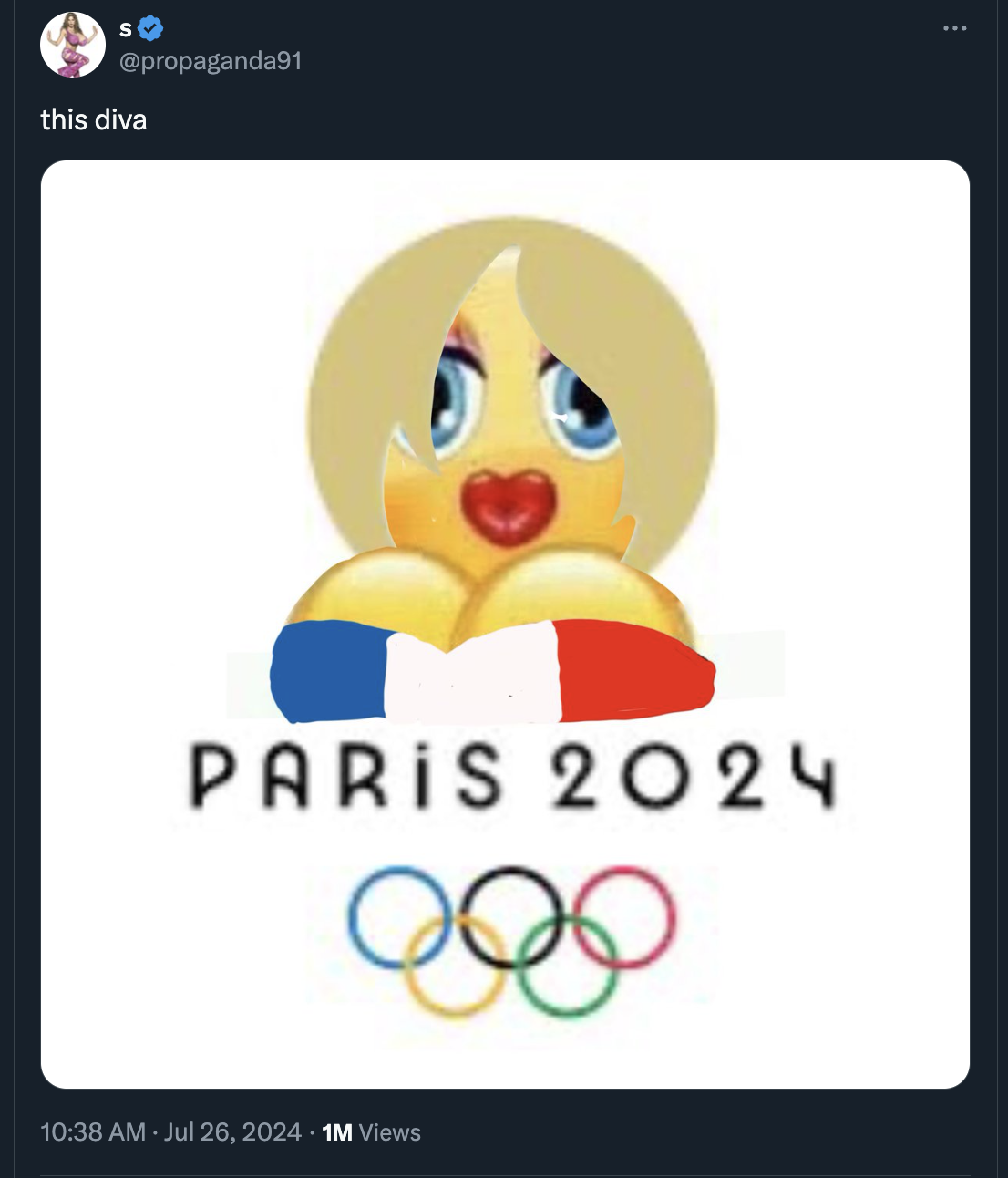 Olympic Games Paris 2024 - this diva 444 Paris 2024 1M Views